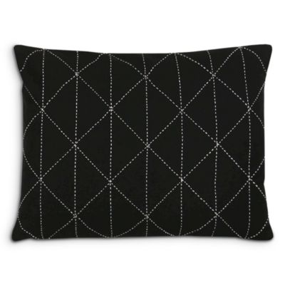 Anchal - Small Graph Throw Pillow, 12" x 16"