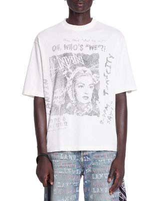 Lanvin X Future Unisex Loose-Fit Printed T-Shirt