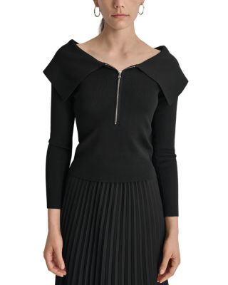 DKNY - Wing Collar Sweater
