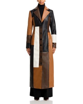Ronny Kobo Carla Faux Leather Coat | Bloomingdale's Women