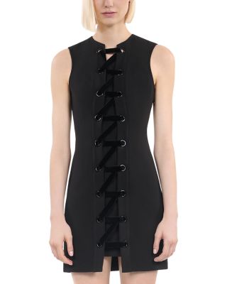 The Kooples Lace Up Mini Dress