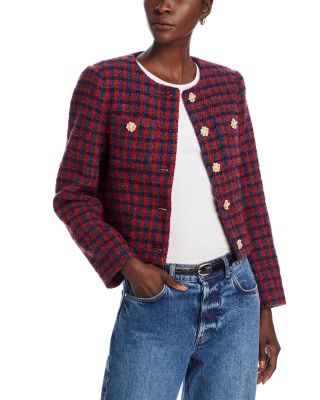 AQUA - Tweed Blazer - Exclusive