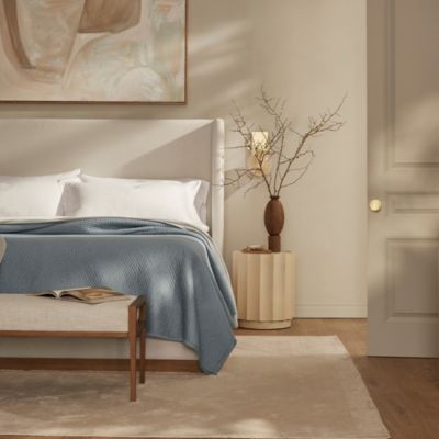 Signature Textured Stitch Quilt, Twin