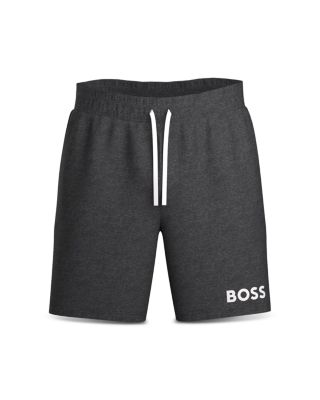 BOSS - Ease Cotton Logo Print Shorts