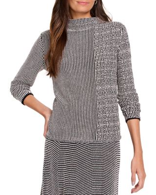 Nic+Zoe Pixel Knit Sweater