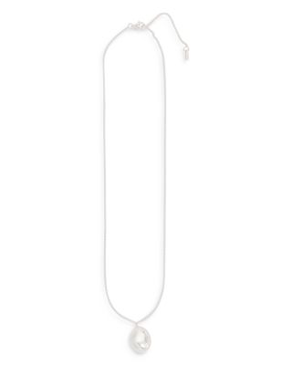 Nina Gordon Nugget Pendant Necklace in Sterling Silver, 18-20