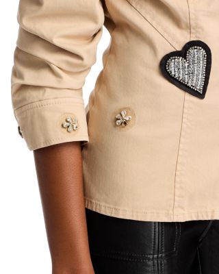 Love Scrunched Sleeve Jacket