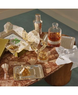 Graphik Silverplated Tray Medium, 8" x 12"