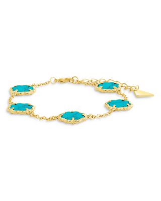 Rose Petal Station Bracelet