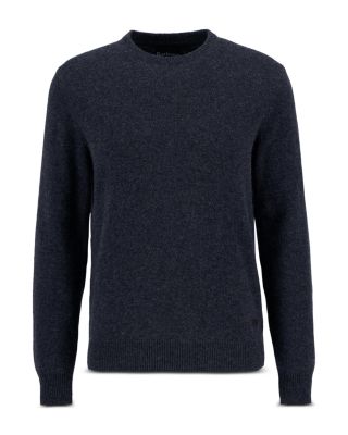 Elbow Patch Crewneck Sweater 