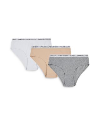 Ralph Lauren - Girls' Cotton Stretch Jersey Bikini Briefs, Pack of 3 - Big Kid