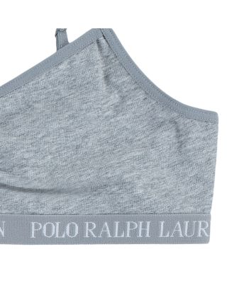 Girls' Cotton Stretch Jersey Bralettes, Pack of 2 - Big Kid