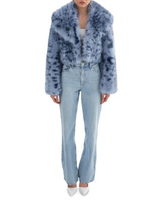 Danika Leopard Faux Fur Jacket