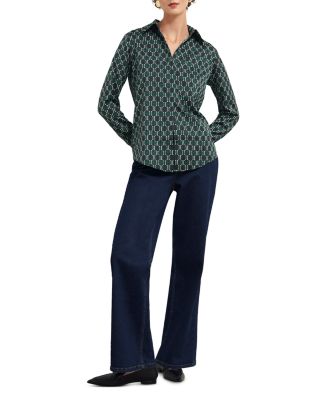 Finwell Satin Blouse