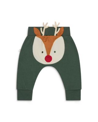 MORI - Unisex Ribbed Reindeer Joggers - Baby