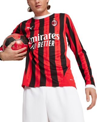 Puma Ac Milan Long Sleeve Home Jersey
