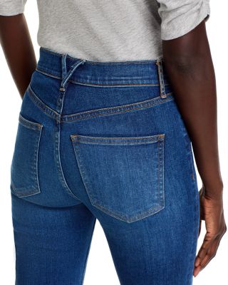Carson Kick Flare Jeans in Bright Blue
