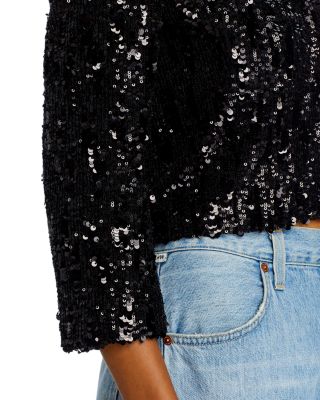 Adalee Sequined Jacket