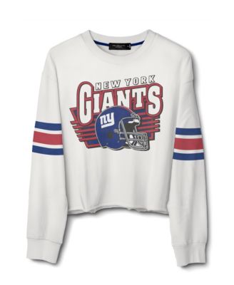 Junk Food Clothing - Women's NFL Crop Crew Fleece Sweatshirt