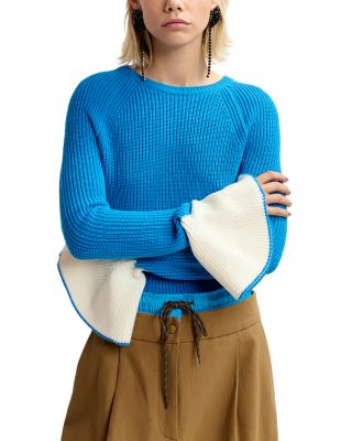 Flared Cuff Sweater