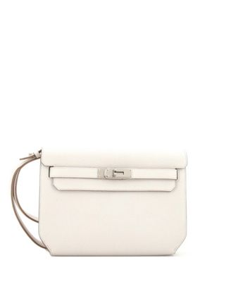 Pre-Owned Hermes 25 Kelly Depeches Pouch Togo