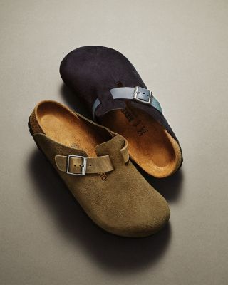 Men&#39;s Boston Clogs in Mocha