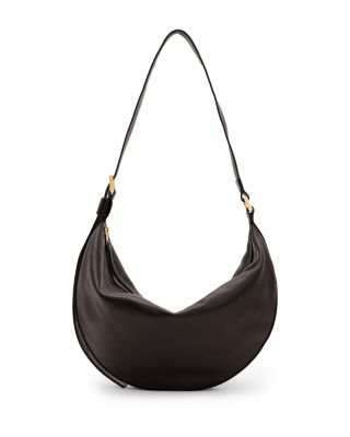Allsaints Half Moon Leather Shoulder Bag