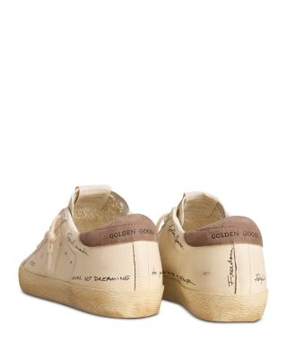 Women's Super Star Almond Toe Doodle Sneakers