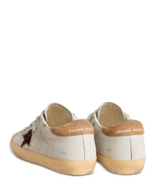 Women's Super Star Leopard Print Calf Hair Sneakers