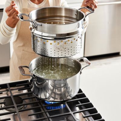 Simply Strain Stainless Steel 12 Quart Multipot with Insert