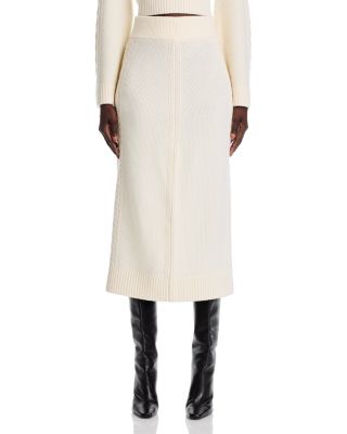 Valentin Cable Knit Skirt