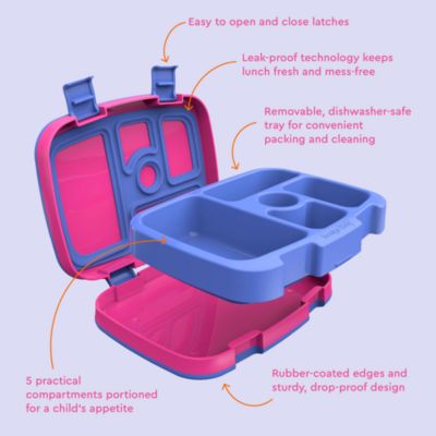 Kids Brights Leak Proof Lunch Box