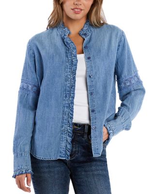 Melody Lace Ruffle Shirt