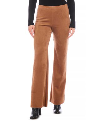Karen Kane Petites Faux Suede Presley Pants
