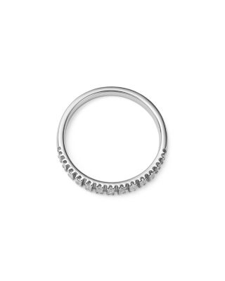 Diamond Baguette Anniversary Band in 14K White Gold, 0.33 tcw