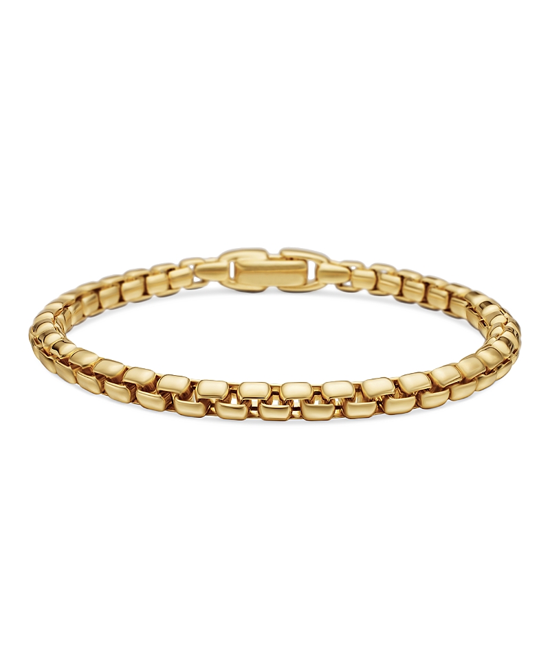 David Yurman Men's Box Chain Bracelet in 18K Gold