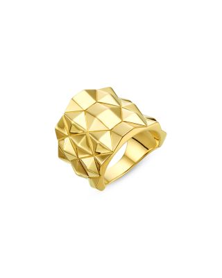 CADAR - 18K Yellow Gold Python Thick Ring