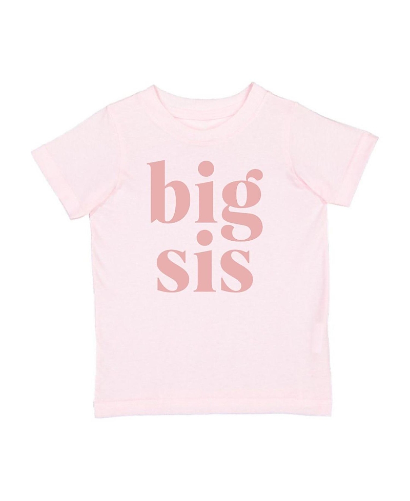 Sweet Wink Big Sis Short Sleeve T-shirt In Ballet Pink