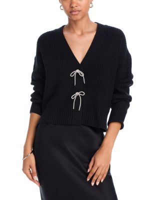 Babysoft Sparkly Bow Embellished Cardigan