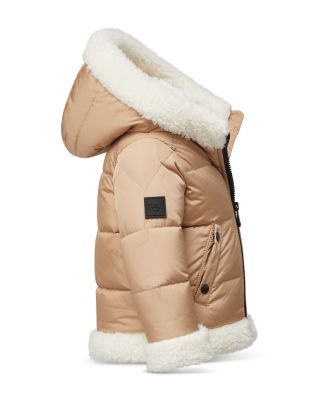 Unisex Blizzard Faux Shearling Puffer Jacket - Baby