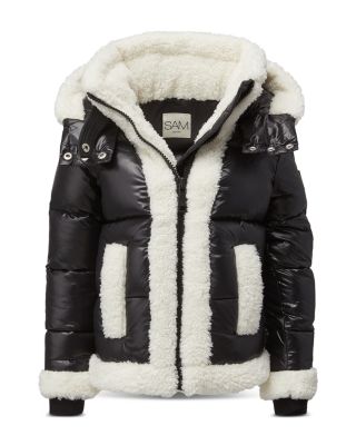 Girls' Carmen Hooded Down Jacket - Big Kid