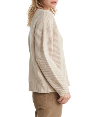 Cropped Cashmere Cocoon Cardigan