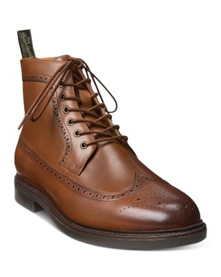 Polo Ralph Lauren - Men's Leather Wingtip Boots