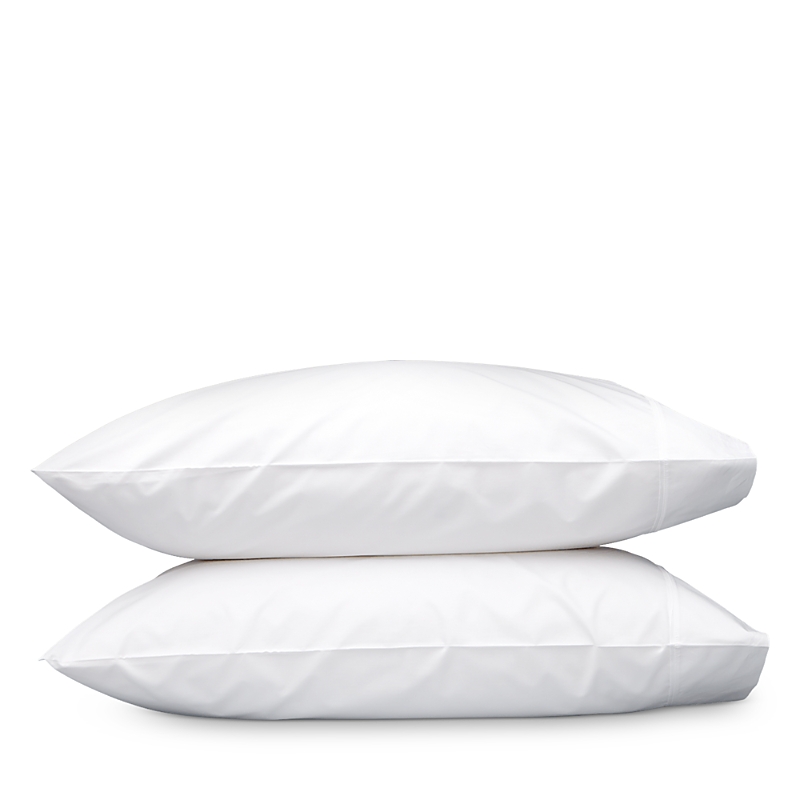 Matouk Gatsby Pillowcase Set, King In White