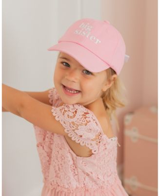 Girls' Big Sister Bow Baseball Hat - Baby, Little Kid