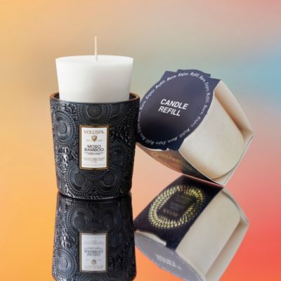 Moso Bamboo Classic Candle Refill, 9 oz.
