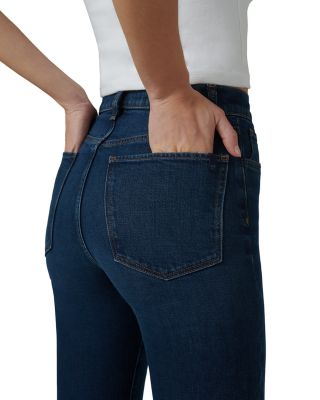 The Margot Straight Leg High Rise Jeans in Fetch