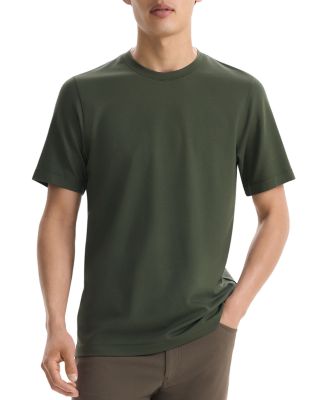 Theory Men's Ryder Tee in Relay Jersey, Baltic, Extra Small