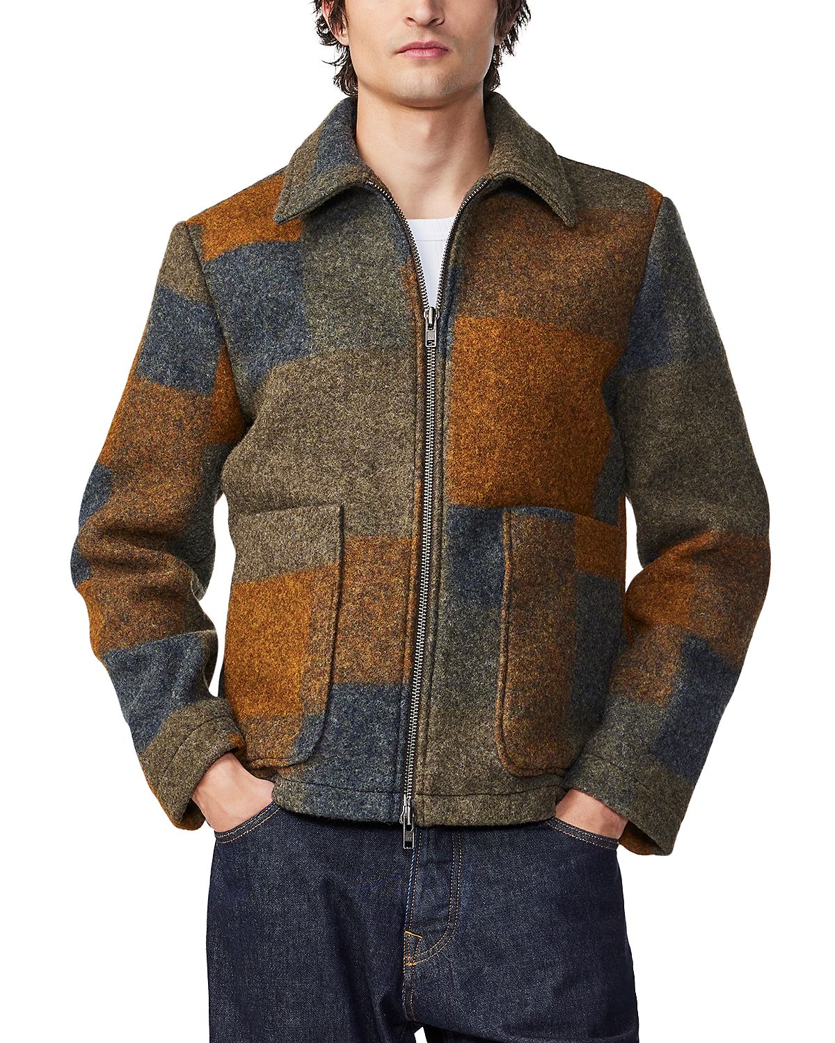 NN07 Gael 8267 Checkered Jacket