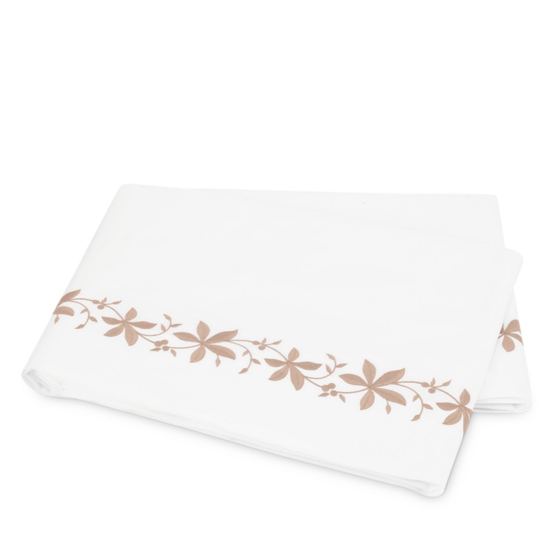 Matouk Callista Flat Sheet, King in Shell